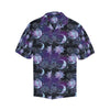 Sun Moon Print Design LKS303 Men's Hawaiian Shirt