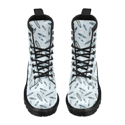 Surfboard Print Design LKS306 Women's Boots