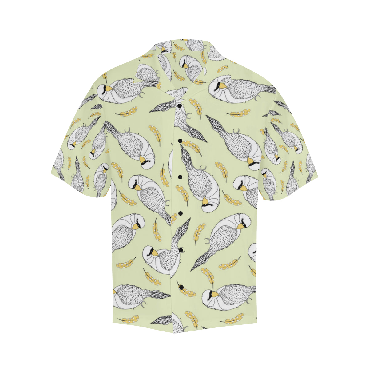 Parakeet Pattern Print Design A03 Men's Hawaiian Shirt