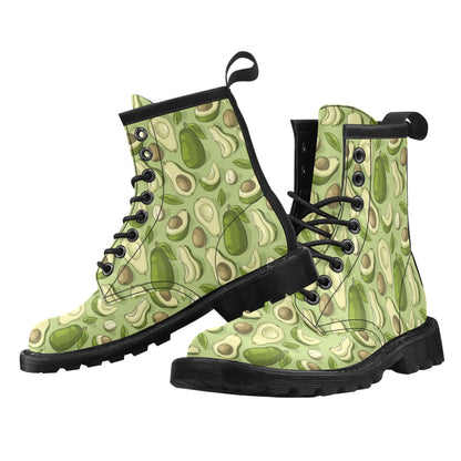 Avocado Pattern Print Design AC03 Women's Boots