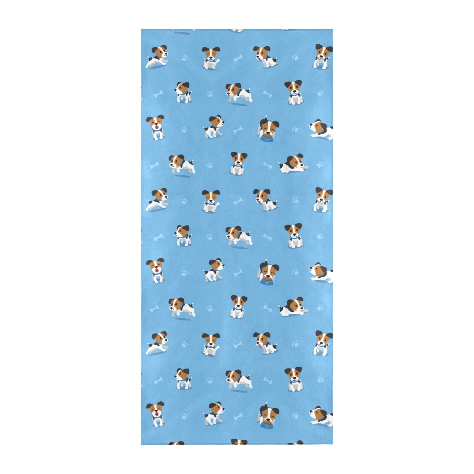 Russell Terriers Print Design LKS3010 Beach Towel 32" x 71"