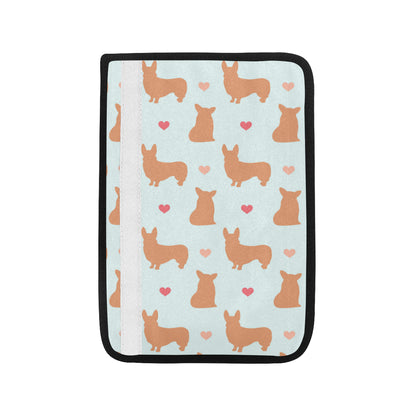 Pembroke Welsh Corgis Pattern Print Design A01 Car Seat Belt Cover