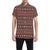 Southwest Ethnic Design Themed Print Men's Short Sleeve Button Up Shirt