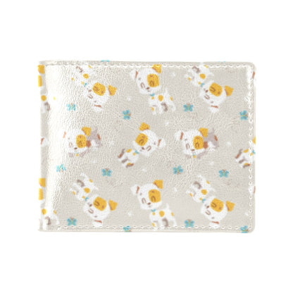 Russell Terriers Print Design LKS306 Men's ID Card Wallet