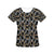 Horseshoe Print Design LKS305 Women's  T-shirt