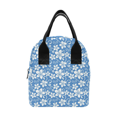 Hibiscus Pattern Print Design HB09 Insulated Lunch Bag