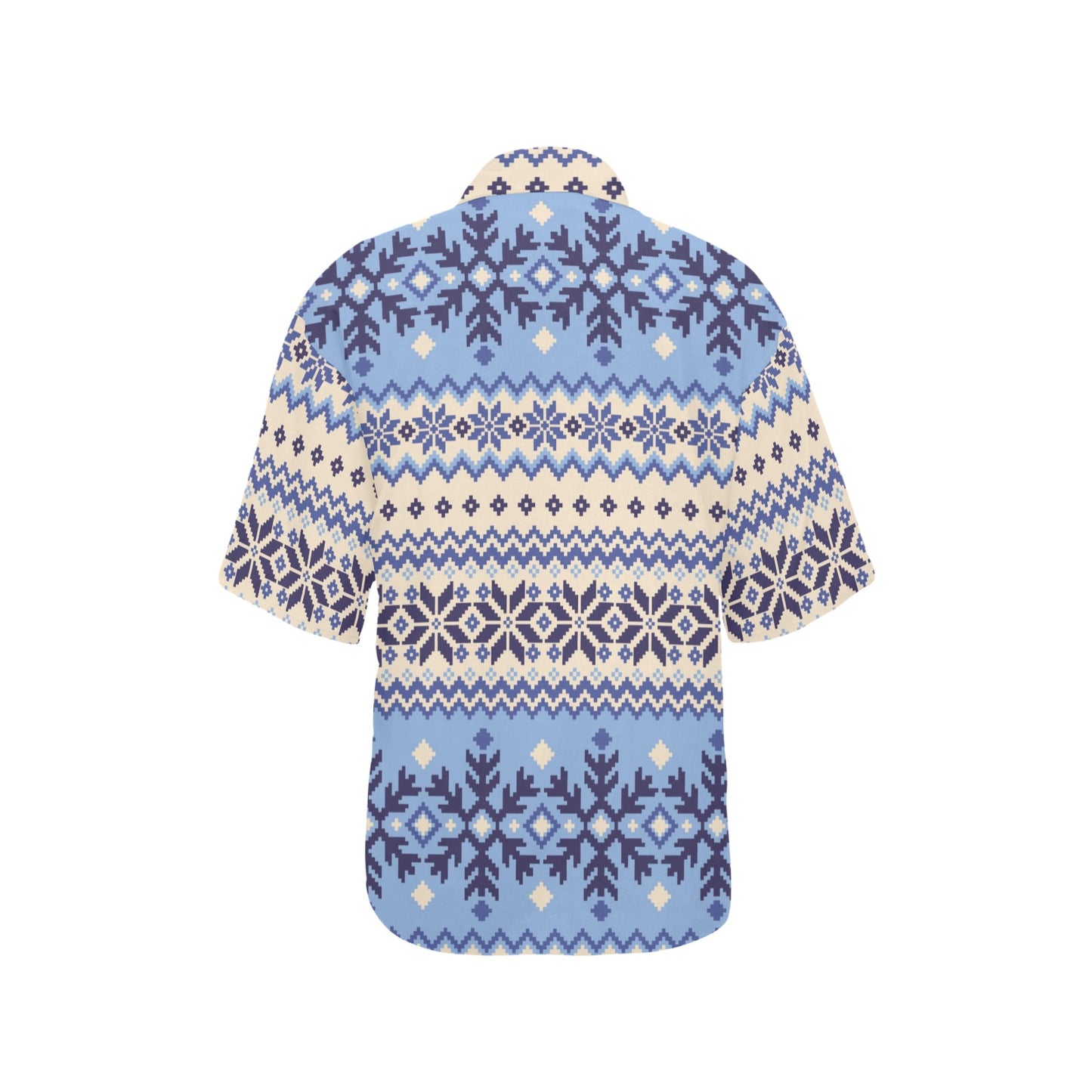 Nordic Pattern Print Design A03 Women's Hawaiian Shirt