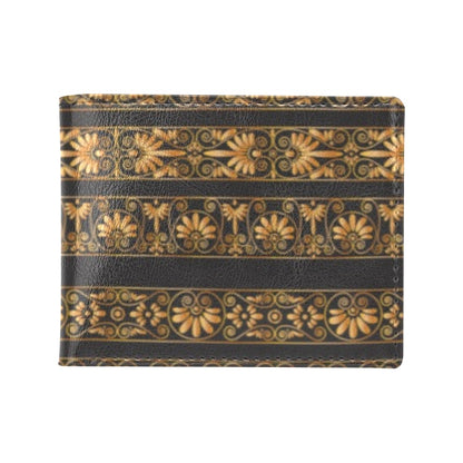 Ancient Greek Print Design LKS303 Men's ID Card Wallet