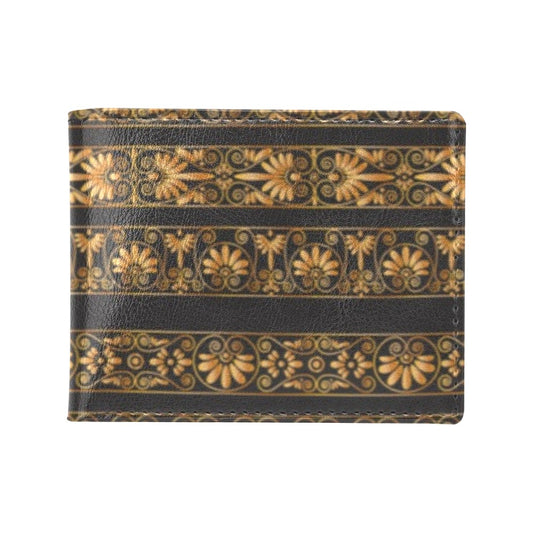Ancient Greek Print Design LKS303 Men's ID Card Wallet