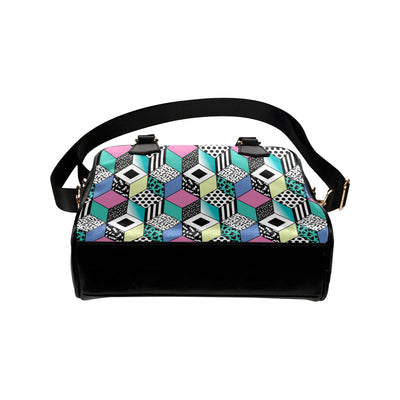 90s Pattern Print Design 3 Shoulder Handbag