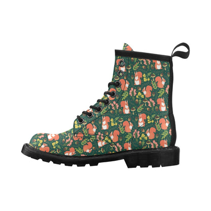 Squirrel Print Design LKS302 Women's Boots