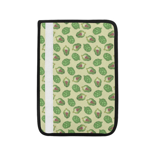 Artichoke Pattern Print Design 03 Car Seat Belt Cover