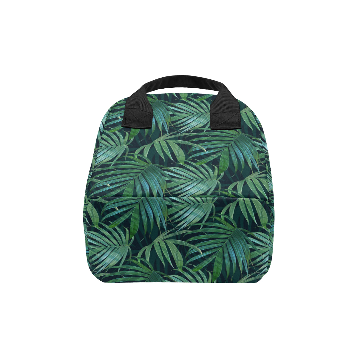 Tropical Flower Pattern Print Design TF011 Insulated Lunch Bag