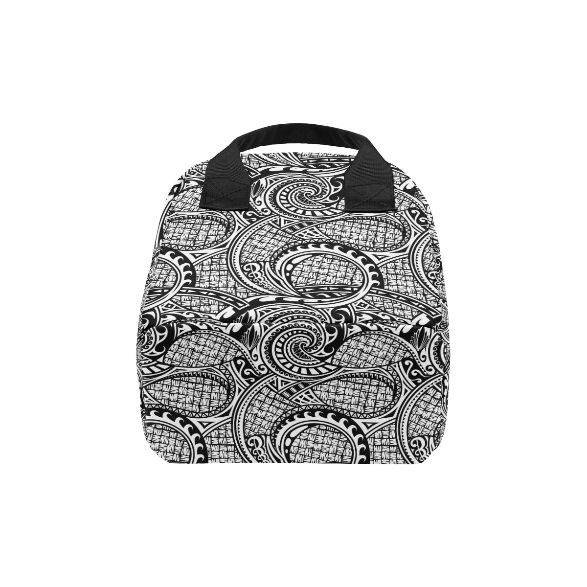 Polynesian Tribal Pattern Insulated Lunch Bag