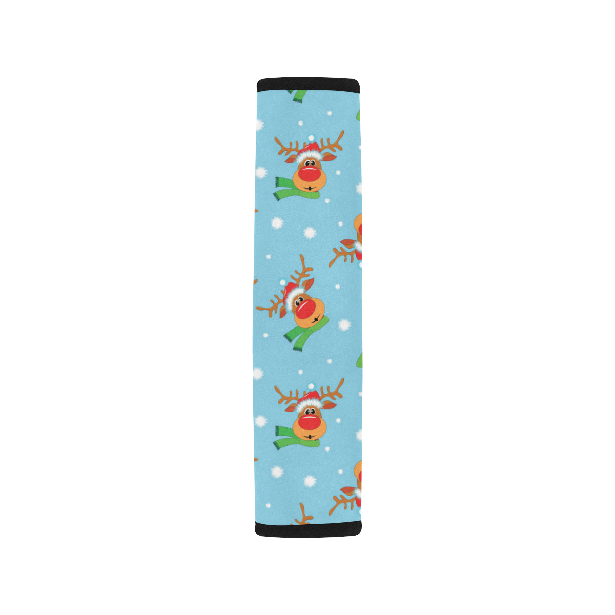 Reindeer cute Pattern Print Design 02 Car Seat Belt Cover