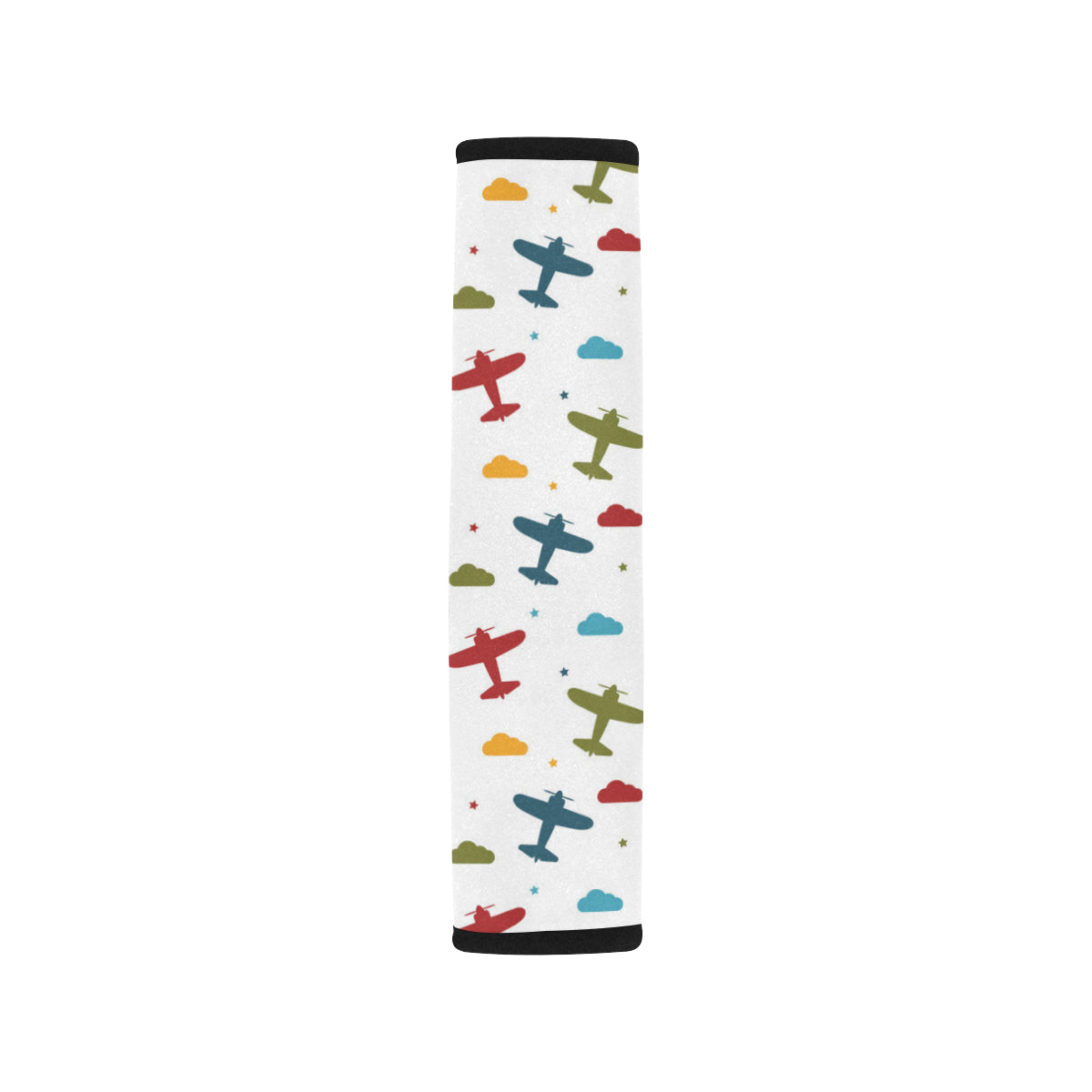 Airplane Pattern Print Design 06 Car Seat Belt Cover