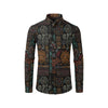 Polynesian Pattern Print Design A04 Men's Long Sleeve Shirt