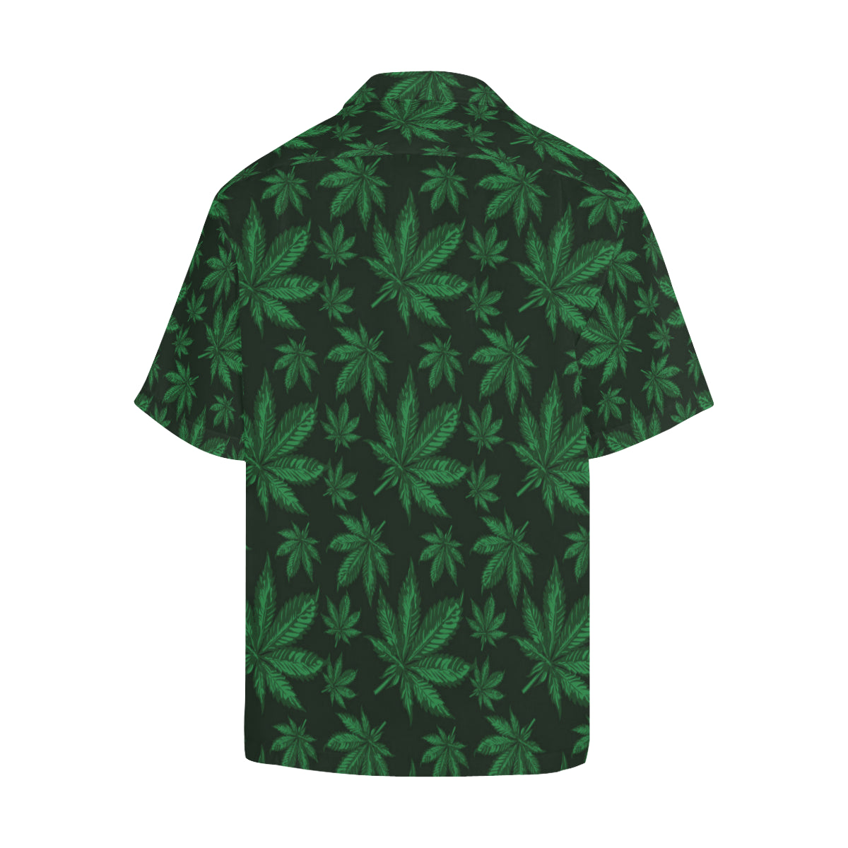 Pot Leaf Pattern Print Design A04 Men's Hawaiian Shirt