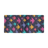 Angelfish Colorful Pattern Print Design 03 Men's ID Card Wallet