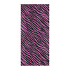 Zebra Pink Print Design LKS304 Beach Towel 32" x 71"