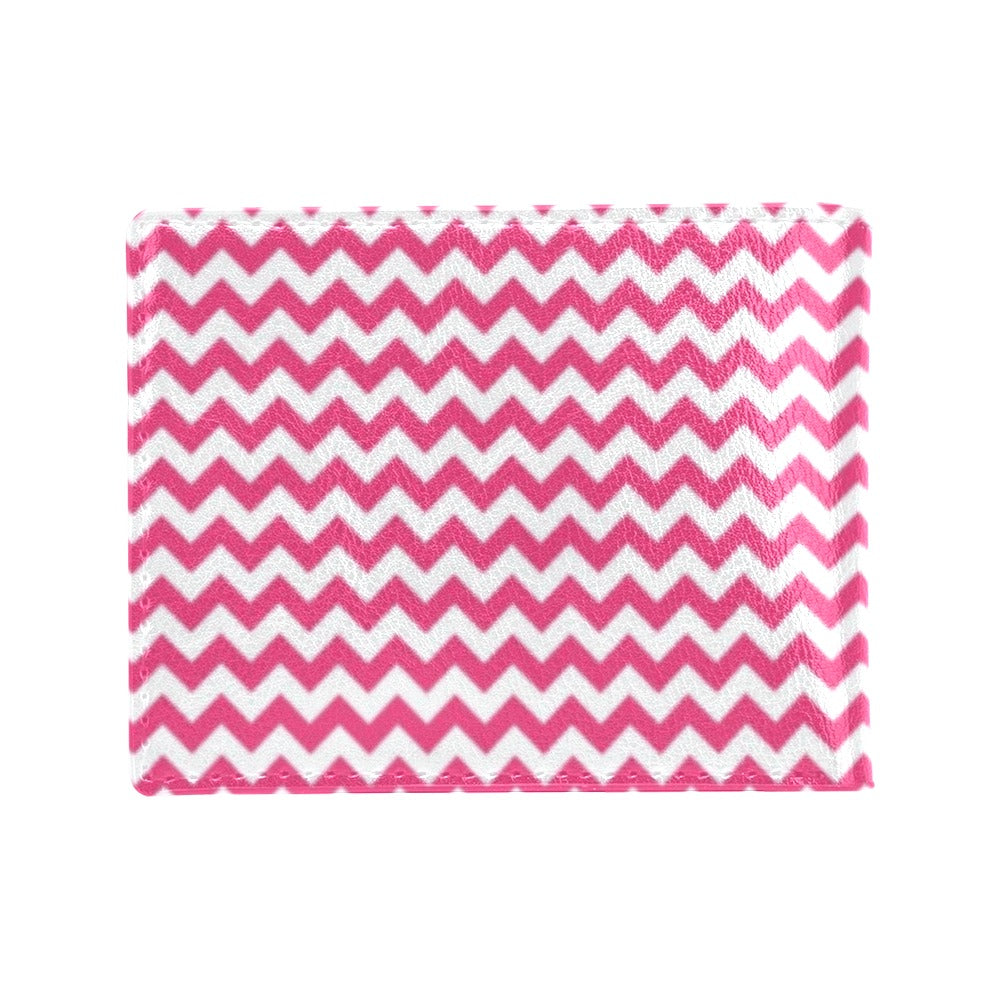 Chevron Print Design LKS402 Men's ID Card Wallet