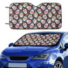 Sugar Skull Print Design LKS302 Car front Windshield Sun Shade