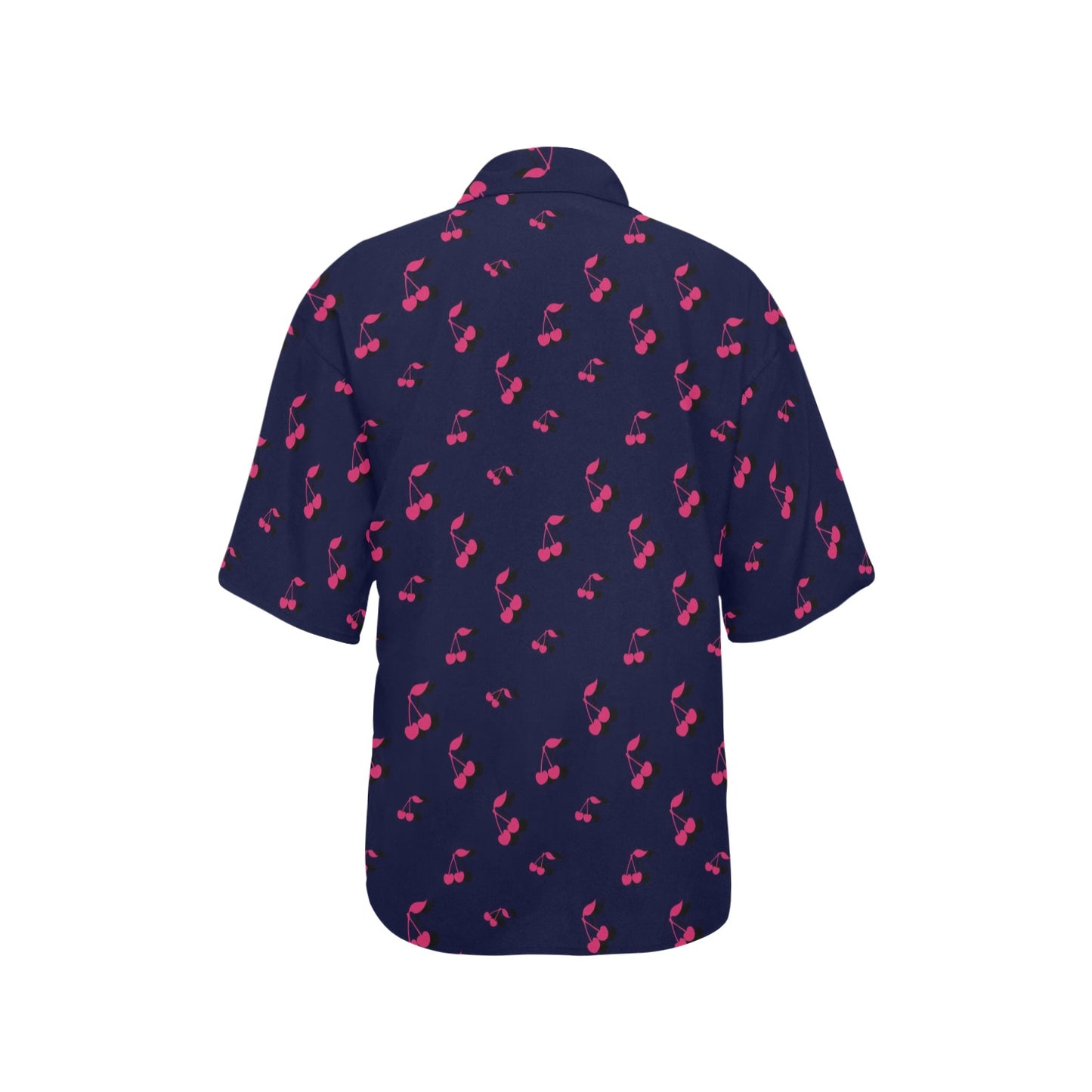 Cherry Pattern Print Design 02 Women's Hawaiian Shirt