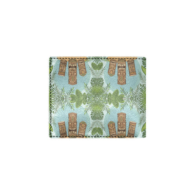 Tiki Wood Island Men's ID Card Wallet