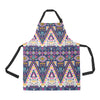 Pink Tribal Aztec native american Apron with Pocket