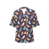 Bird Cute Print Pattern Women's Hawaiian Shirt