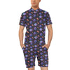 UFO Star Galaxy Print Design LKS308 Men's Romper