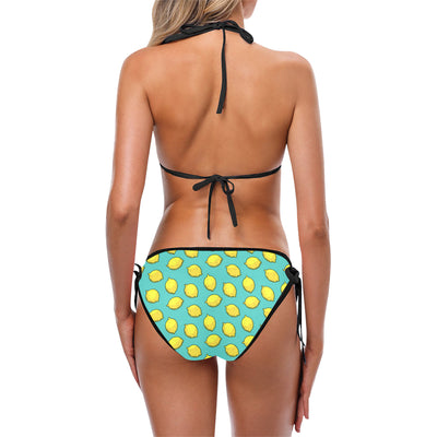 Lemon Pattern Print Design LM04 Bikini