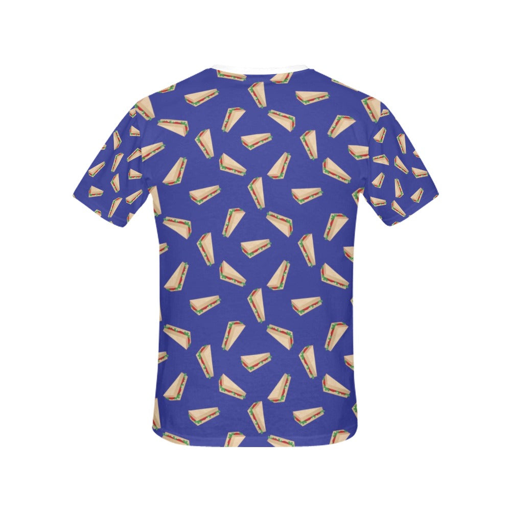 Sandwich Print Design LKS303 Women's  T-shirt