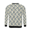 Daisy Pattern Print Design DS09 Men Long Sleeve Sweatshirt