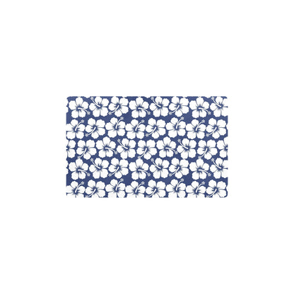 Hibiscus Pattern Print Design HB013 Kitchen Mat