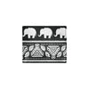 Elephant Pattern Men's ID Card Wallet