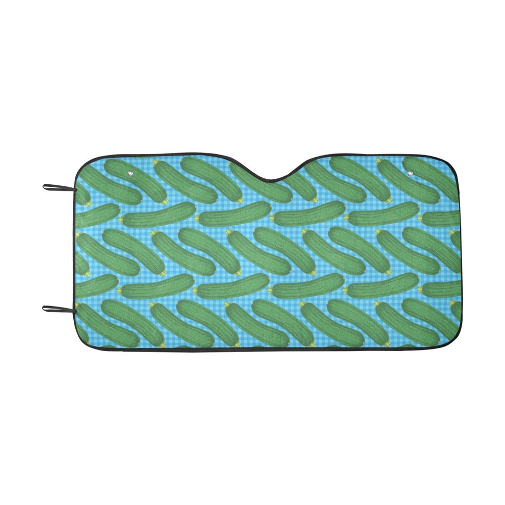 Zucchini Print Design LKS301 Car front Windshield Sun Shade