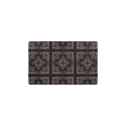 Bandana Print Design LKS307 Kitchen Mat