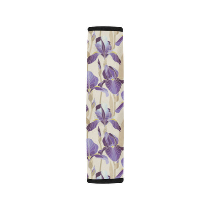 Iris Pattern Print Design IR02 Car Seat Belt Cover