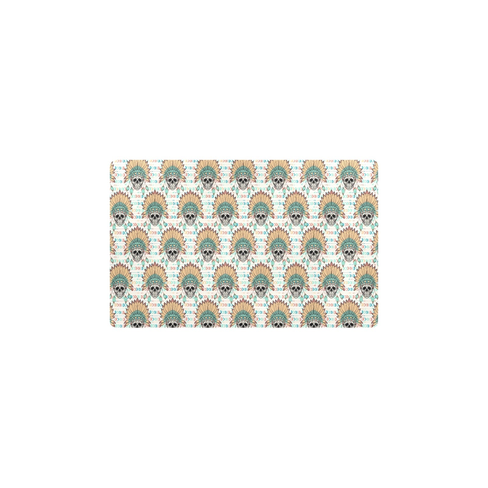 Boho Pattern Print Design 04 Kitchen Mat