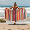 Serape Print Design LKS301 Beach Towel 32" x 71"