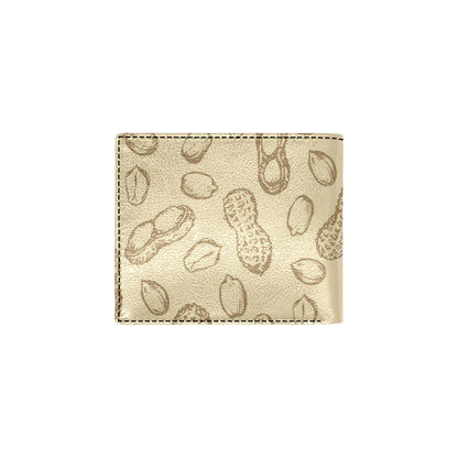 Peanut Pattern Print Design A02 Men's ID Card Wallet
