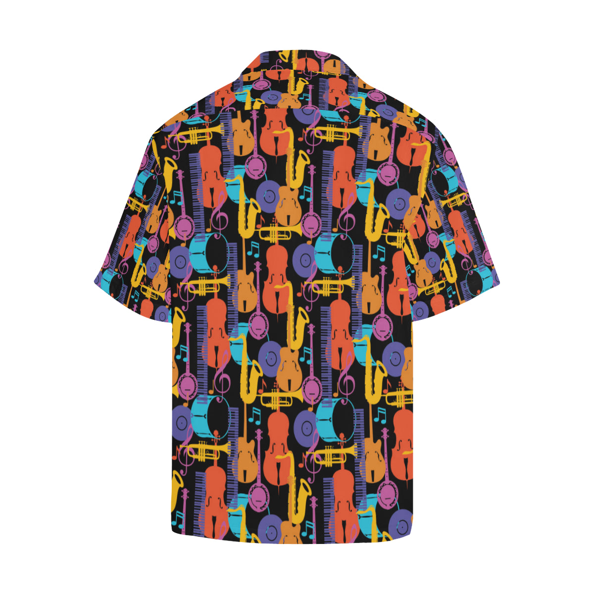Jazz Pattern Print Design 03 Men's Hawaiian Shirt
