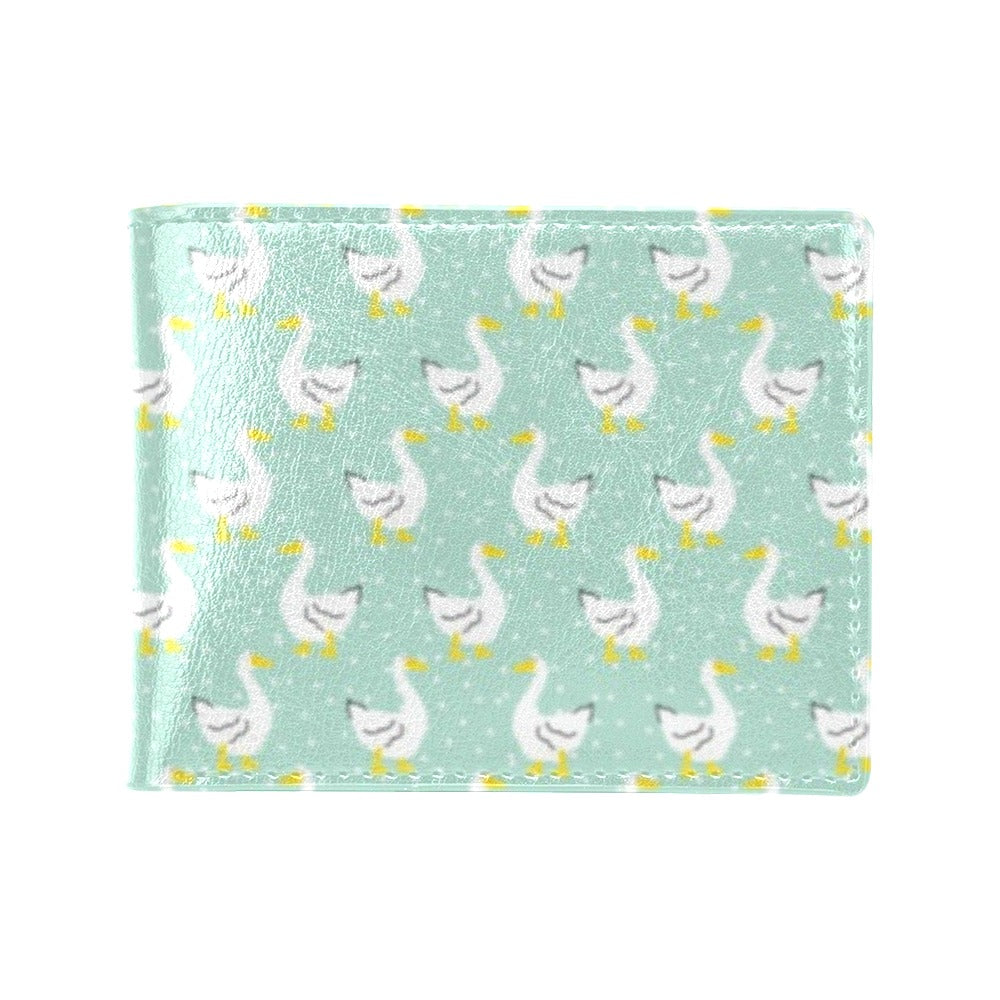 Goose Print Design LKS404 Men's ID Card Wallet