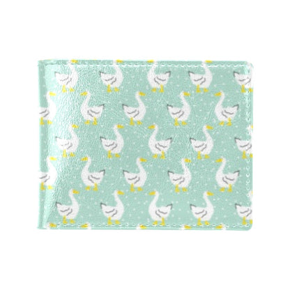 Goose Print Design LKS404 Men's ID Card Wallet
