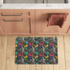 Dinosaur Skull Color Print Pattern Kitchen Mat