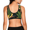 Bird Of Paradise Pattern Print Design BOP012 Sports Bra