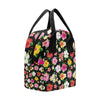 Hibiscus Pattern Print Design HB025 Insulated Lunch Bag