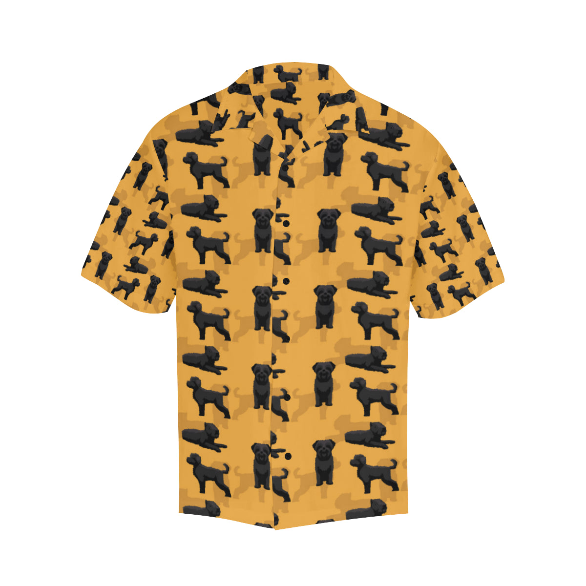 Bouviers des Flandres Pattern Print Design 01 Men's Hawaiian Shirt