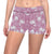 Magnolia Pattern Print Design MAG05 Yoga Shorts